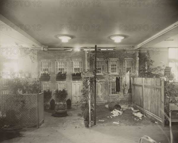 City Gardens Club of New York City Exhibition at the International Flower Show, March, 1921. Creator: Frances Benjamin Johnston.