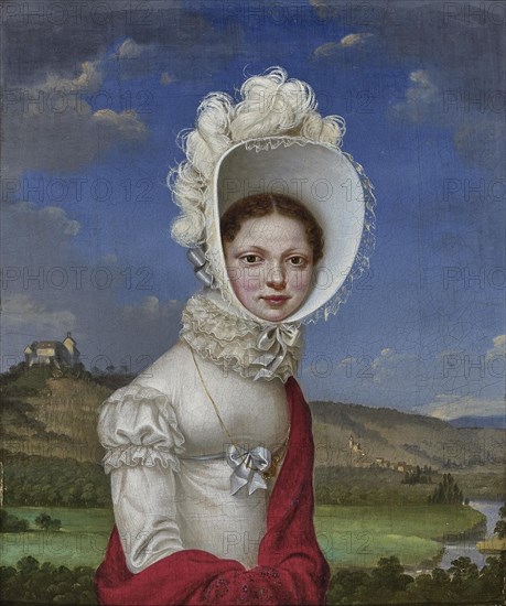 Grand Duchess Catherine Pavlovna of Russia (1788-1819), Queen of Württemberg, 1819. Private Collection.