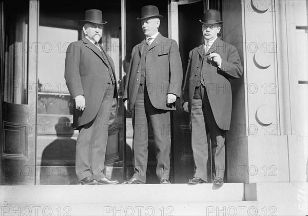 Republican National Committee - Charles Frederick Brooker; William F. Stone, Sergeant-At..., 1912. Creator: Harris & Ewing.