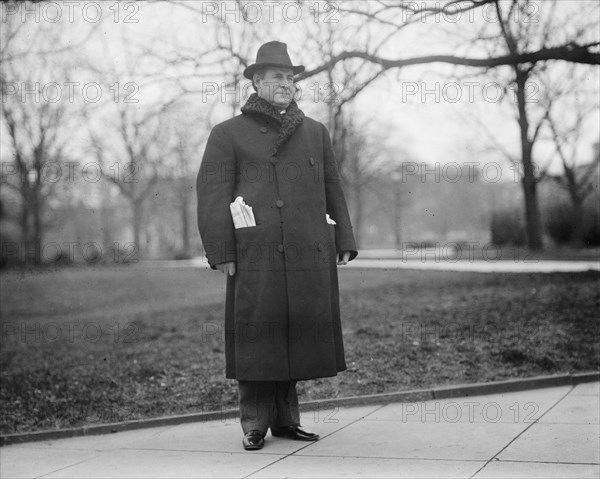 William Jennings Bryan, Rep. from Nebraska, 1911. Creator: Harris & Ewing.