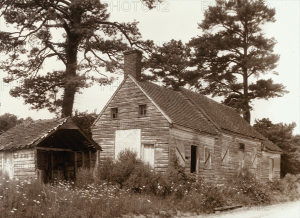 Drummond Mill, store, and cabin, Lee Mont vicinity, Accomac County, Virginia, between 1930 and 1939.