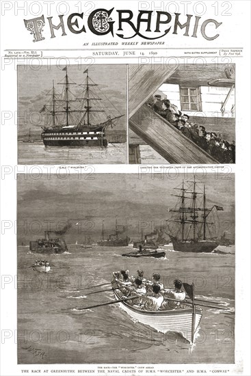 ''The Graphic, Front Cover Saturday June 14, 1890', 1890. Creator: Unknown.