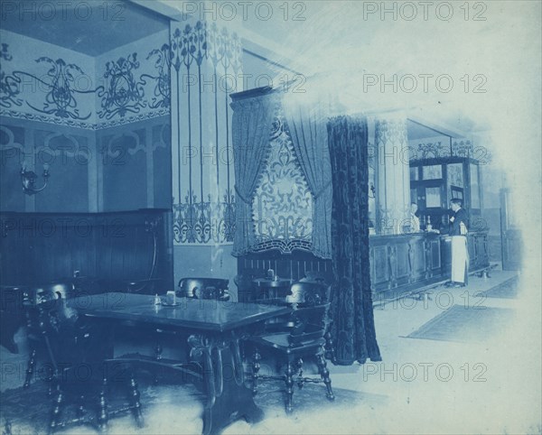 Willard Hotel, view of the pub(?), between1901 and 1910. Creator: Frances Benjamin Johnston.