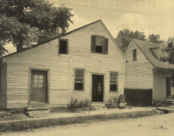 Forbes house, Warrenton Road, Scott's Hill, Falmouth, between 1925 and 1929. Creator: Frances Benjamin Johnston.