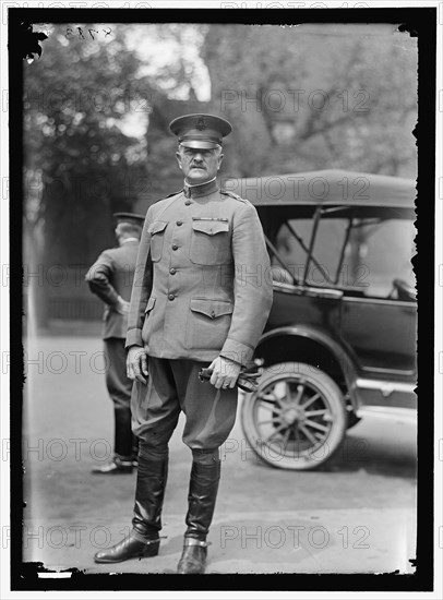 General John J. Pershing, between 1916 and 1918. Creator: Harris & Ewing.