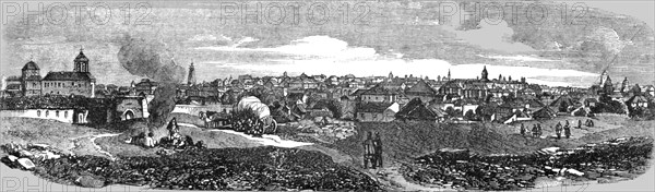 'Bucharest, the Head-Quarters of the Russian Army in Wallachia', 1854. Creator: Unknown.