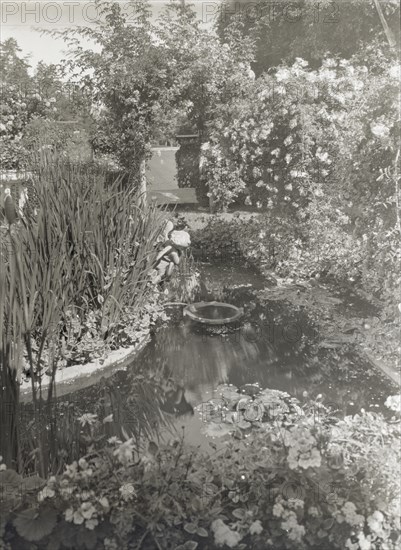 Charles Francis Paxton house, 1160 South Orange Grove Boulevard, Pasadena, California, 1923. Creator: Frances Benjamin Johnston.