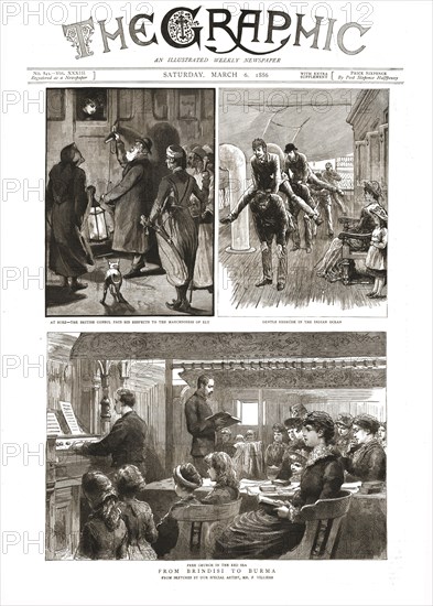 'The Graphic, Front Cover March 6th.1886', 1886. Creator: Unknown.