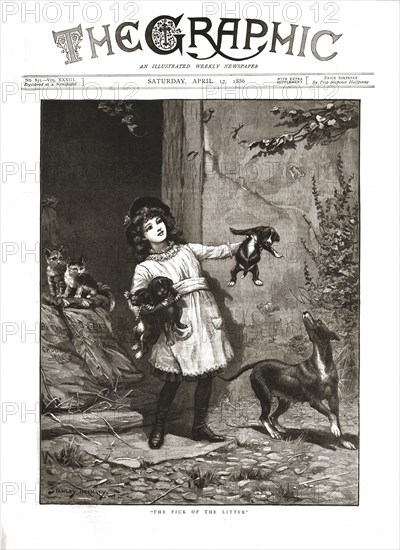 'The Graphic, Front Cover April 17th.1886', 1886.  Creator: Unknown.