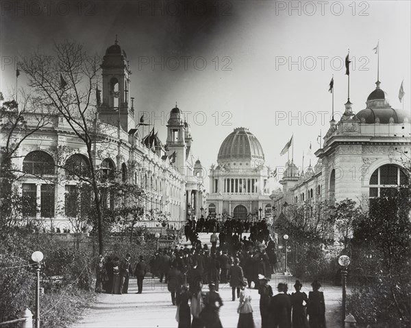 World's Columbian Exposition, Chicago, Illinois, 1892. Creator: Frances Benjamin Johnston.