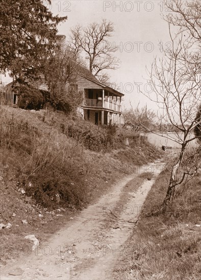 Port Royal house, Port Royal, Caroline County, Virginia, between 1927 and 1929. Creator: Frances Benjamin Johnston.