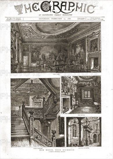 'The Graphic, Front Cover February 13th. 1886', 1886. Creator: Unknown.