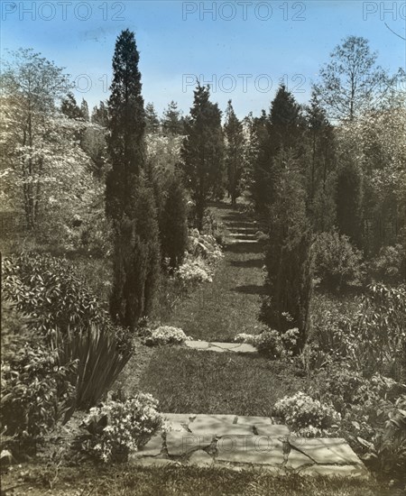 Old Acres, Robert Low Bacon house, Old Westbury, New York, 1921. Creator: Frances Benjamin Johnston.