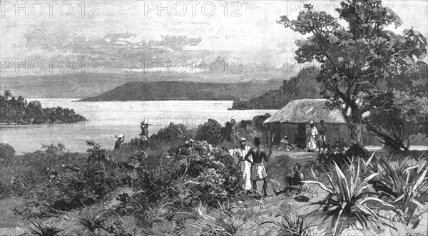 ''Practical Civilising Work in Central Africa; Kavala Island on Lake Tanganyika', 1890. Creator: Unknown.