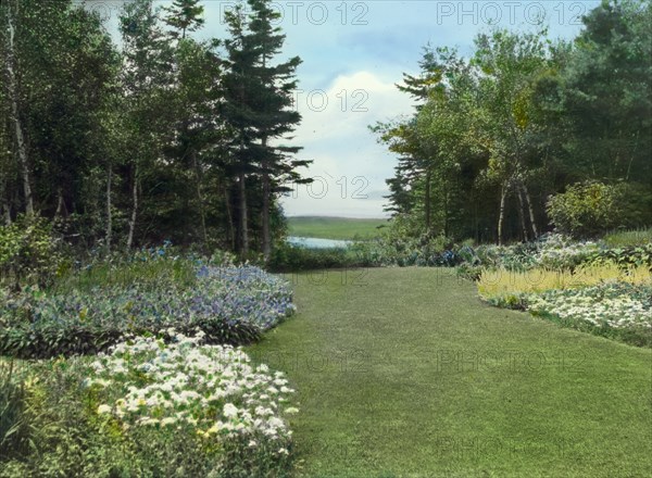 Herbert Livingston Satterlee house, Great Head, Bar Harbor, Maine, 1924. Creator: Frances Benjamin Johnston.