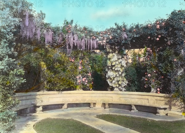 New Place, William Henry Crocker house, 80 New Place Road, Hillsborough, California, 1917. Creator: Frances Benjamin Johnston.