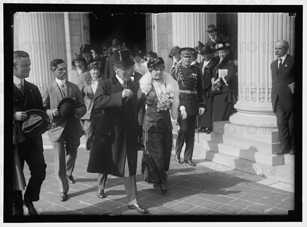 Woodrow Wilson, between 1915 and 1917. Creator: Harris & Ewing.