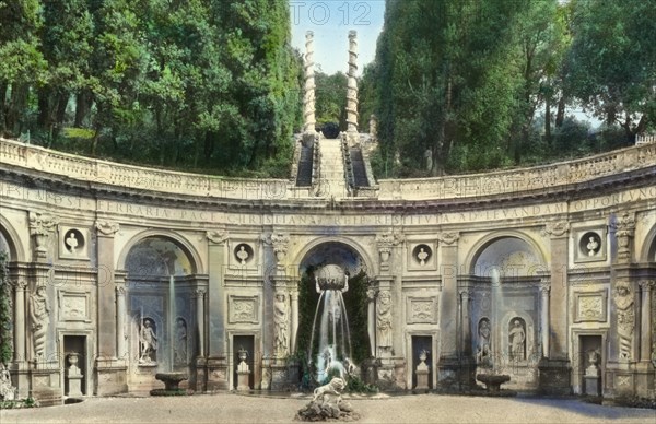 Villa Aldobrandini, Frascati, Lazio, Italy, 1925. Creator: Frances Benjamin Johnston.