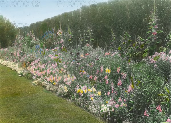 Dr. Peter Brown Wyckoff house, Gin Lane, Southampton, New York, 1914. Creator: Frances Benjamin Johnston.