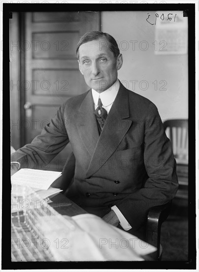 William Gibbs Mcadoo, between 1913 and 1918. Creator: Harris & Ewing.