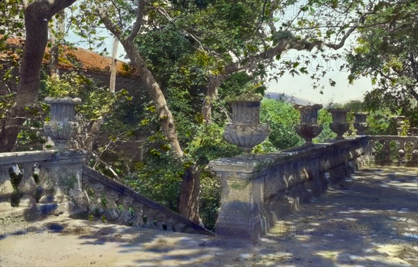 Villa Lante, Bagnaia, Lazio, Italy, 1925. Creator: Frances Benjamin Johnston.