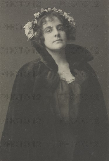 Miss Ethel Reed, (1896?). Creator: Frances Benjamin Johnston.