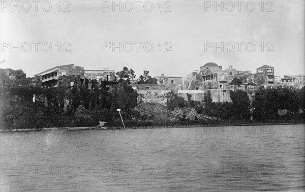 Dominican Republic - San Domingo from Harbor, 1911. Creator: Harris & Ewing.