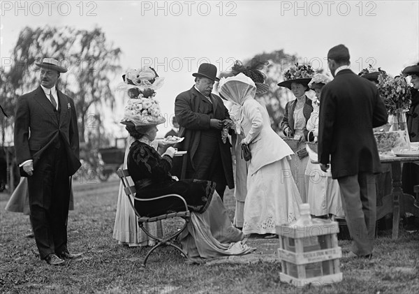 Archibald Willingham Butt, Military Aide To President Taft - Garden Fete...1912. Creator: Harris & Ewing.