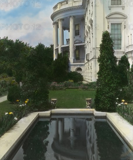 White House, 1600 Pennsylvania Avenue, Washington, D.C., 1921. Creator: Frances Benjamin Johnston.