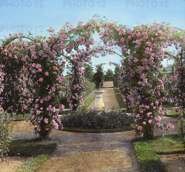 Armsea Hall, Charles Frederick Hoffman Jr. house, Narragansett Bay, Newport, Rhode Island, 1914. Creator: Frances Benjamin Johnston.