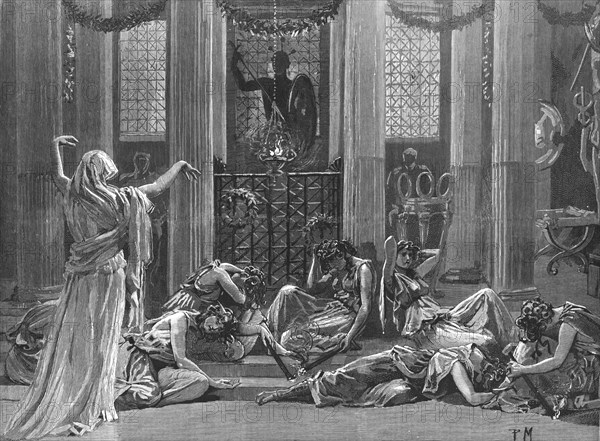 '"The story of Orestes," at the Prince's Hall Piccadilly' 1886. Creator: Unknown.