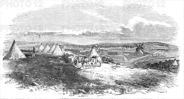 The Siege of Sebastopol - part of Captain Wodehouse's Battery, 1854. Creator: Unknown.