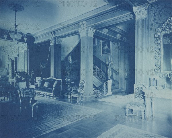 Mary Scott Townsend House, Wash., D.C.: Lobby, c1910. Creator: Frances Benjamin Johnston.