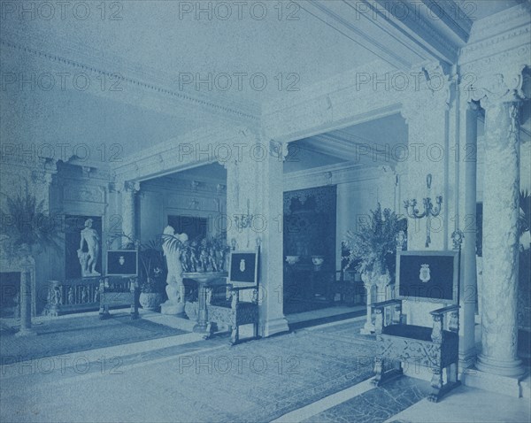 Mary Scott Townsend House, Wash., D.C.: Lobby, c1910. Creator: Frances Benjamin Johnston.