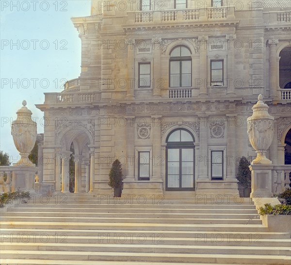 The Breakers, Cornelius Vanderbilt II house, 44 Ochre Point Avenue, Newport, Rhode Island, 1914. Creator: Frances Benjamin Johnston.