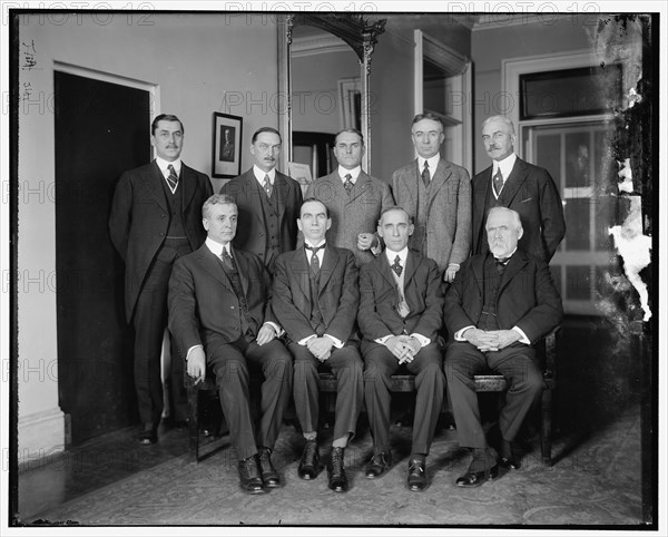 Excess Profits Advisory Board..., between 1910 and 1920. Creator: Harris & Ewing.