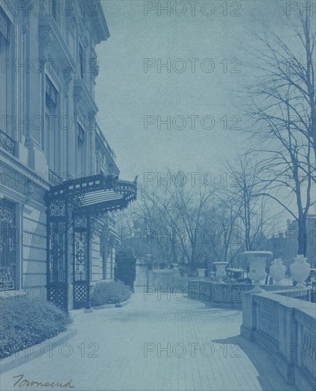 Mary Scott Townsend House, Wash., D.C.: Carriage house(?), c1910. Creator: Frances Benjamin Johnston.