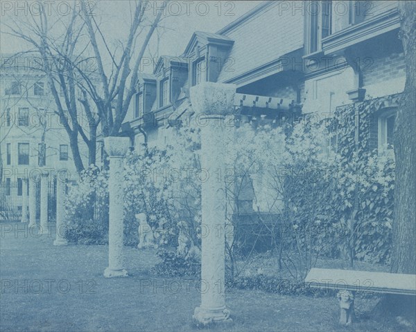 Mary Scott Townsend House, Wash., D.C.: Carriage house(?), c1910. Creator: Frances Benjamin Johnston.