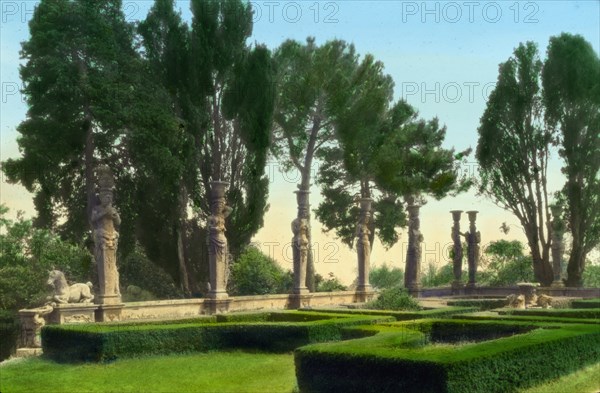 Villa Farnese, Caprarola, Lazio, Italy, 1925. Creator: Frances Benjamin Johnston.