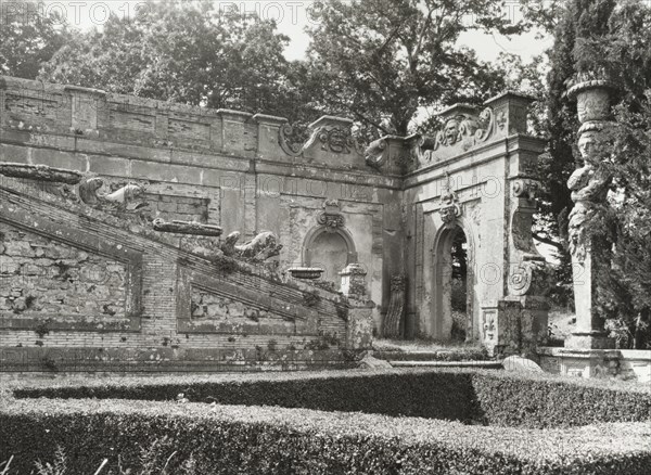 Villa Farnese, Caprarola, Lazio, Italy, 1925. Creator: Frances Benjamin Johnston.