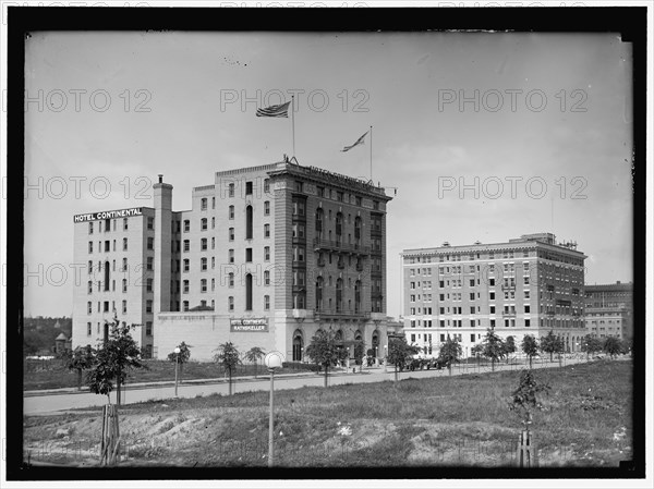 Hotel Continental, between 1913 and 1917. Creator: Harris & Ewing.