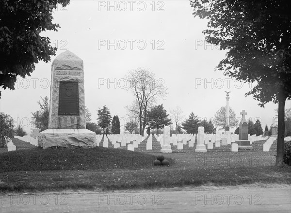 Arlington National Cemetery - Views, 1912. Creator: Harris & Ewing.