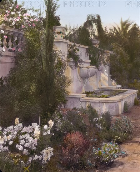 Mrs. Eldridge Merick Fowler house, 363 Grove Street, Pasadena, California, 1917. Creator: Frances Benjamin Johnston.