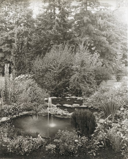 Michael Cochrane Armour house, 962 Linda Vista Avenue, Pasadena, California, 1917. Creator: Frances Benjamin Johnston.