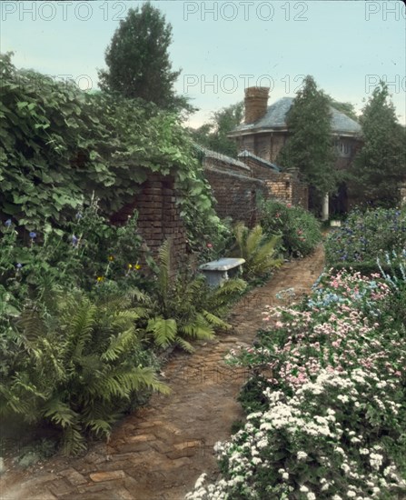 The Pavilion, Stephen Hyatt Pelham Pell house, Fort Ticonderoga, New York, 1927. Creator: Frances Benjamin Johnston.