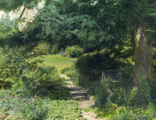 Reef Point, Beatrix Jones Farrand house, Bar Harbor, Maine, 1920. Creator: Frances Benjamin Johnston.