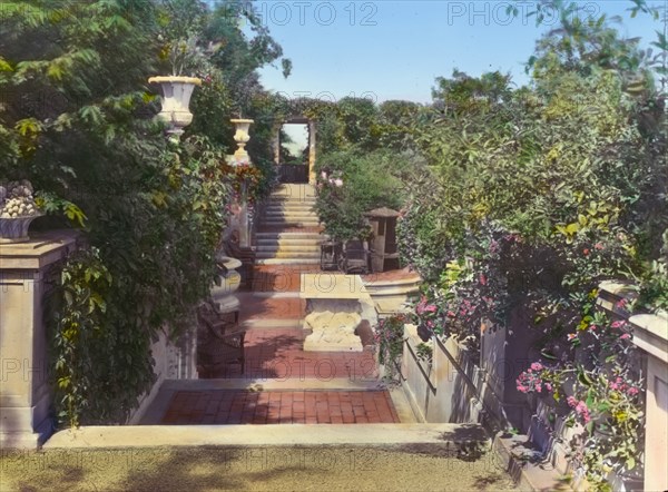 Weld, Larz Anderson house, 151 Newton Street, Brookline, Massachusetts, c1914. Creator: Frances Benjamin Johnston.