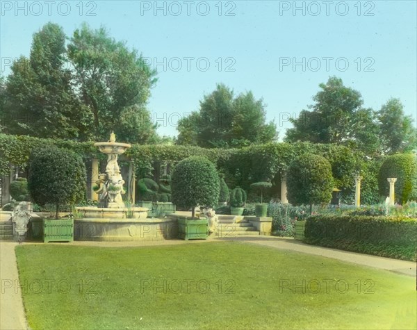 Weld, Larz Anderson house, 151 Newton Street, Brookline, Massachusetts, c1914. Creator: Frances Benjamin Johnston.