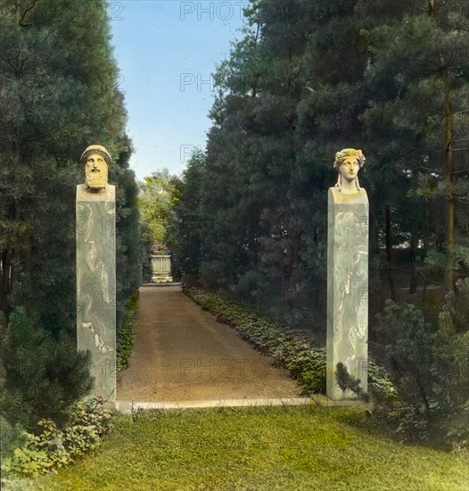 Weld, Larz Anderson house, 151 Newton Street, Brookline, Massachusetts, c1914. Creator: Frances Benjamin Johnston.