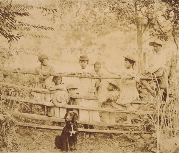 Snicker's Gap. Watching the stage go by, between 1900 and 1901. Creator: Frances Benjamin Johnston.